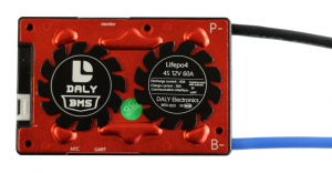 Плата Smart BMS Daly LiFePO4 4S60A 12V 60A Bluetooth