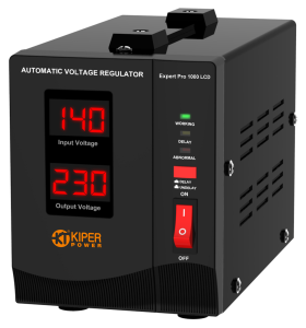 Стабилизатор напряжения Kiper Power Expert Pro 1000 LCD (1000VA/600W)