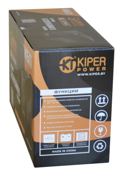 картинка ИБП Kiper Power A600 (600VA/360W) от Кипер Трэйд