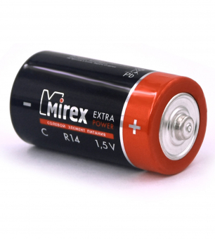 картинка Элемент питания 1,5V C/R14 Mirex от Кипер Трэйд