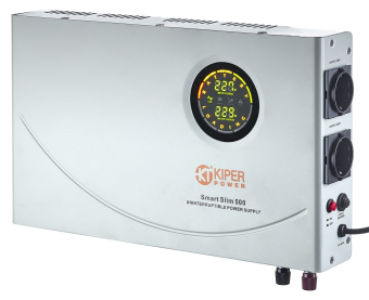 картинка ИБП Kiper Power Smart Slim 500 (500VA/300W) от Кипер Трэйд